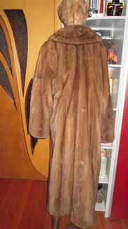 Норковая шуба огромная+шапка-норка+куртка мех