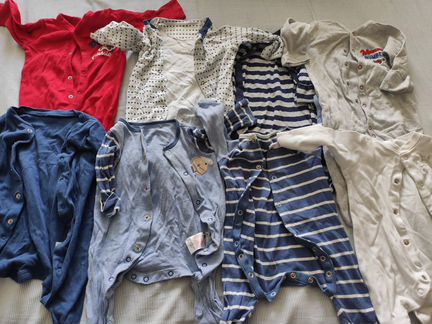 Пакет вещей на мальчика от 0 до 5-6 месяцев