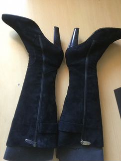 Сапоги зимние Loriblu натур.замша р.37,5-38