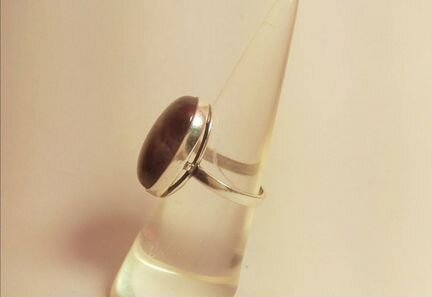 Комплект с аметистом, р-р 17,5