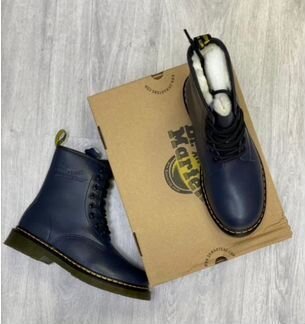 Ботинки Dr martens (на меху) натуральная кожа