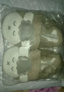 Тапочки-пинетки овечки