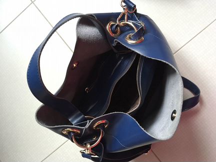 Сумка кожаная б/у