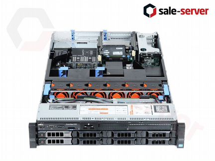 Сервер Dell R720 8x LFF 2x E5-2640 16GB 750W H310