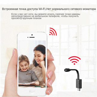USB мини камера Wifi IP камера Full HD