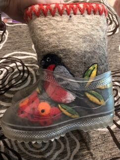 Валенки ручной работы
