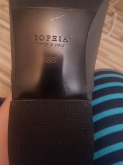 Кожаные сапоги новые