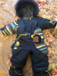 Комбинезон зимний для мальчика 74/80