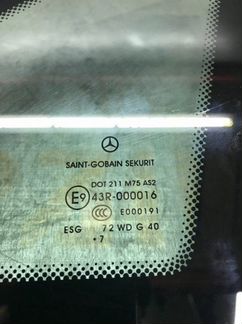 Стекло левое Mercedes V-Class W639 272.978 3.5L