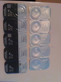 Ежедневные контактные линзы -1,5 Free eyes - новые