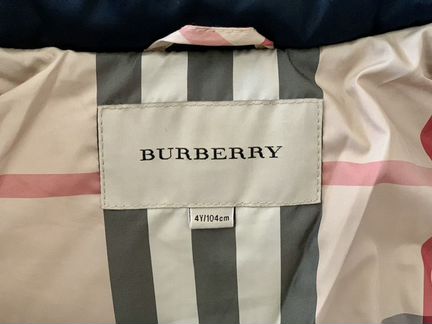 Куртка зима Burberry 104