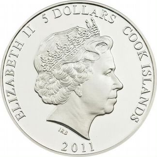 Мультфильмы Бонифаций серебро 999 31,1 грамма пруф