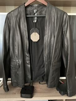 Продам новый кожаный пиджак giorgio brato