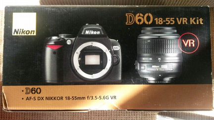 Зеркальная фотокамера Nikon D60