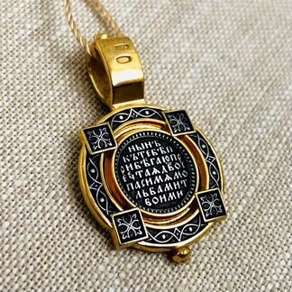 Подвес из Серебра Образ Божией Матери Смоленской