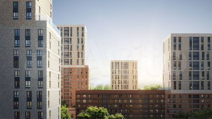 2-к квартира, 48.4 м², 12/25 эт.