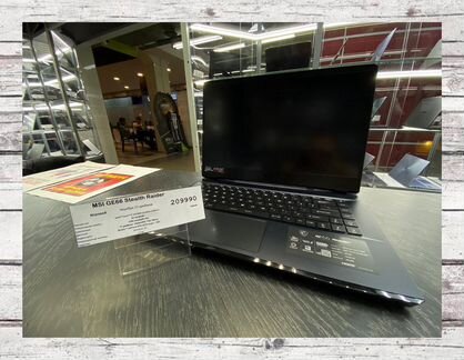 Новый MSI GE66 Raider i7-10 32Gb RTX2070s