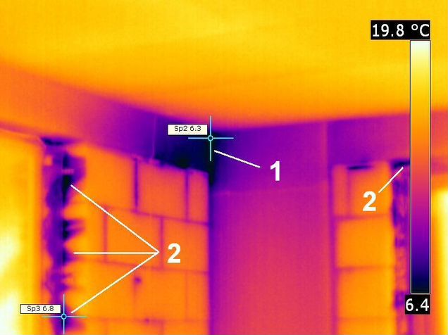 Тепловизор нижний новгород. Снежинск обследование тепловизором. Допуски при тепловизионном обследовании.