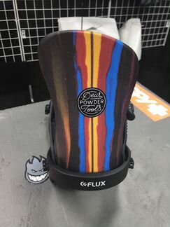 Крепления для сноуборда flux sr
