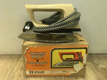 Утюг советский ут 1000 производства Straume Латвия