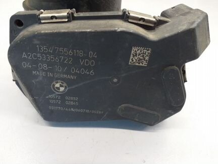 Заслонка дроссельная электрическая BMW 5-Series V