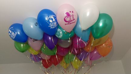 Гелиевые воздушные шарики с доставкой