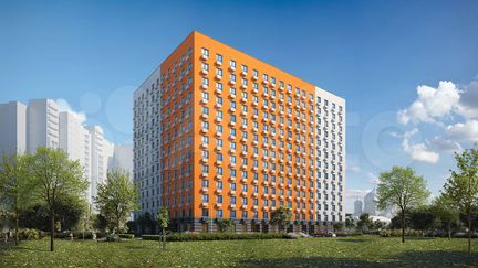 1-к апартаменты, 45.1 м², 11/12 эт.