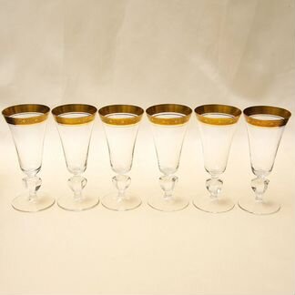 Хрустальные Бокалы для Шампанского