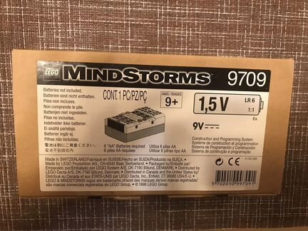 Lego Mindstorms Rcx 1.0 контроллер 9709