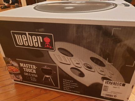 Угольный гриль weber Master-touch