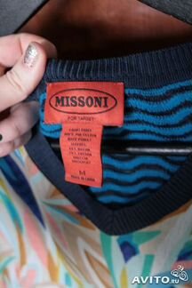 Missoni Оригинал женская блузка размер М торг