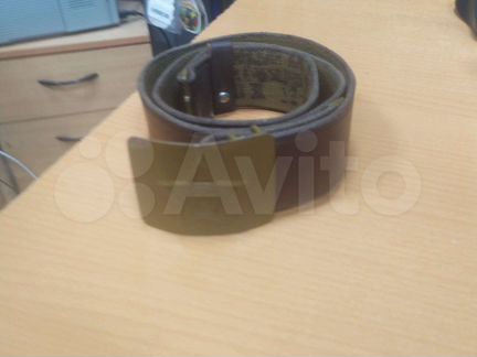 Оригинальный Ремень солдат. обливной кожаный СССР