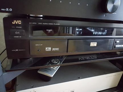 JVC XV D-721 Audio/Video Player